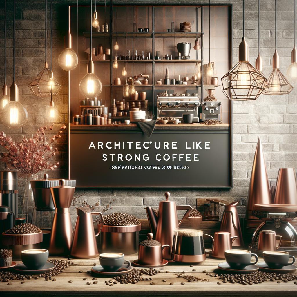Architektura jako silná káva: Inspirativní design kaváren