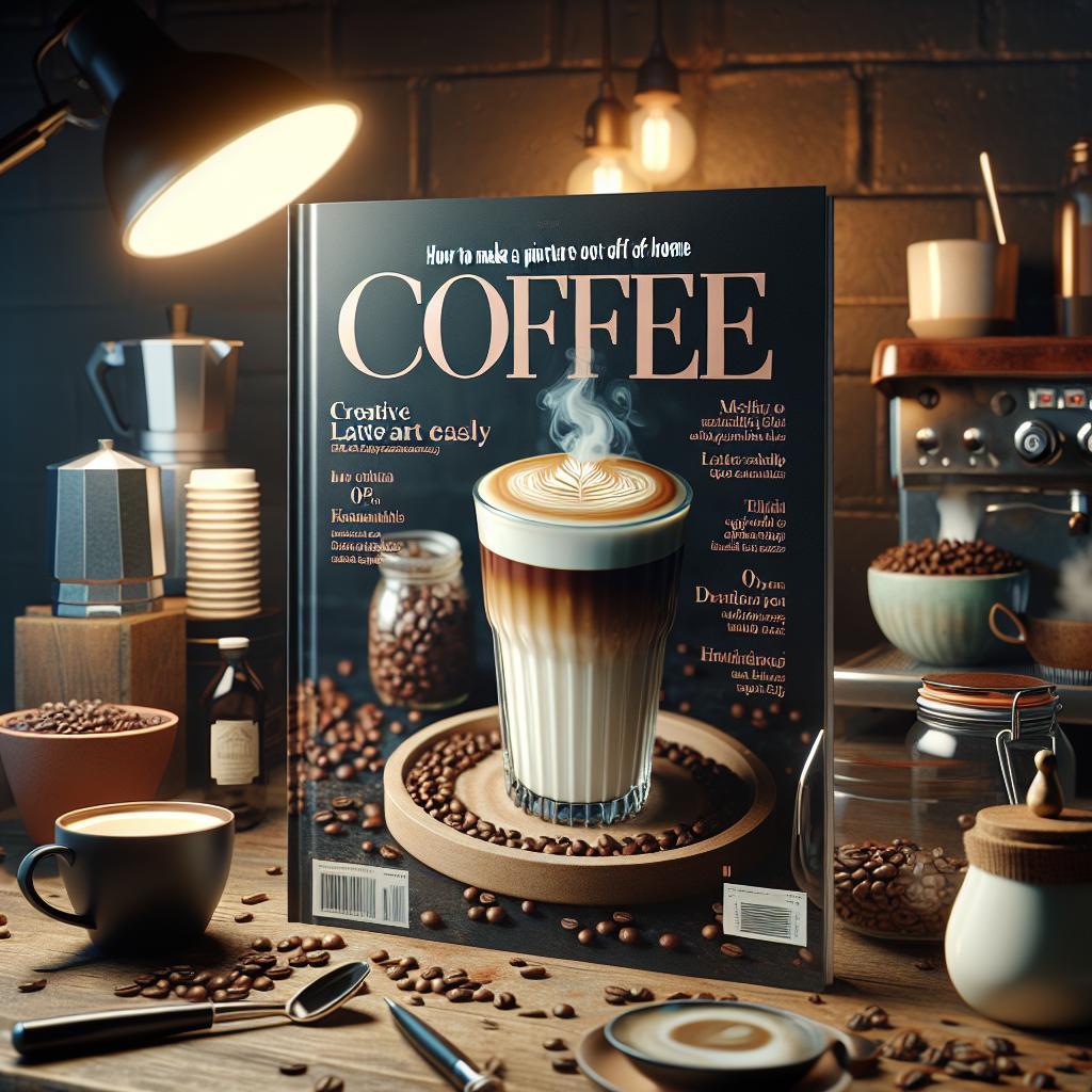 Jak udělat doma na kafi obrázek z mléka: Kreativní latte art snadno