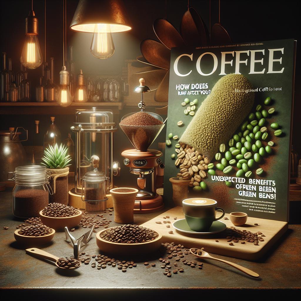Jak působí syrové kafe? Nečekané výhody zelených zrn!